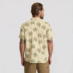 Bless Up Breathable Stretch Shirt in Fossil Print