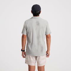 Bless Up Trail Button Up Shirt in Ghost Grey