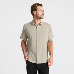 Bless Up Breathable Stretch Shirt in Fossil