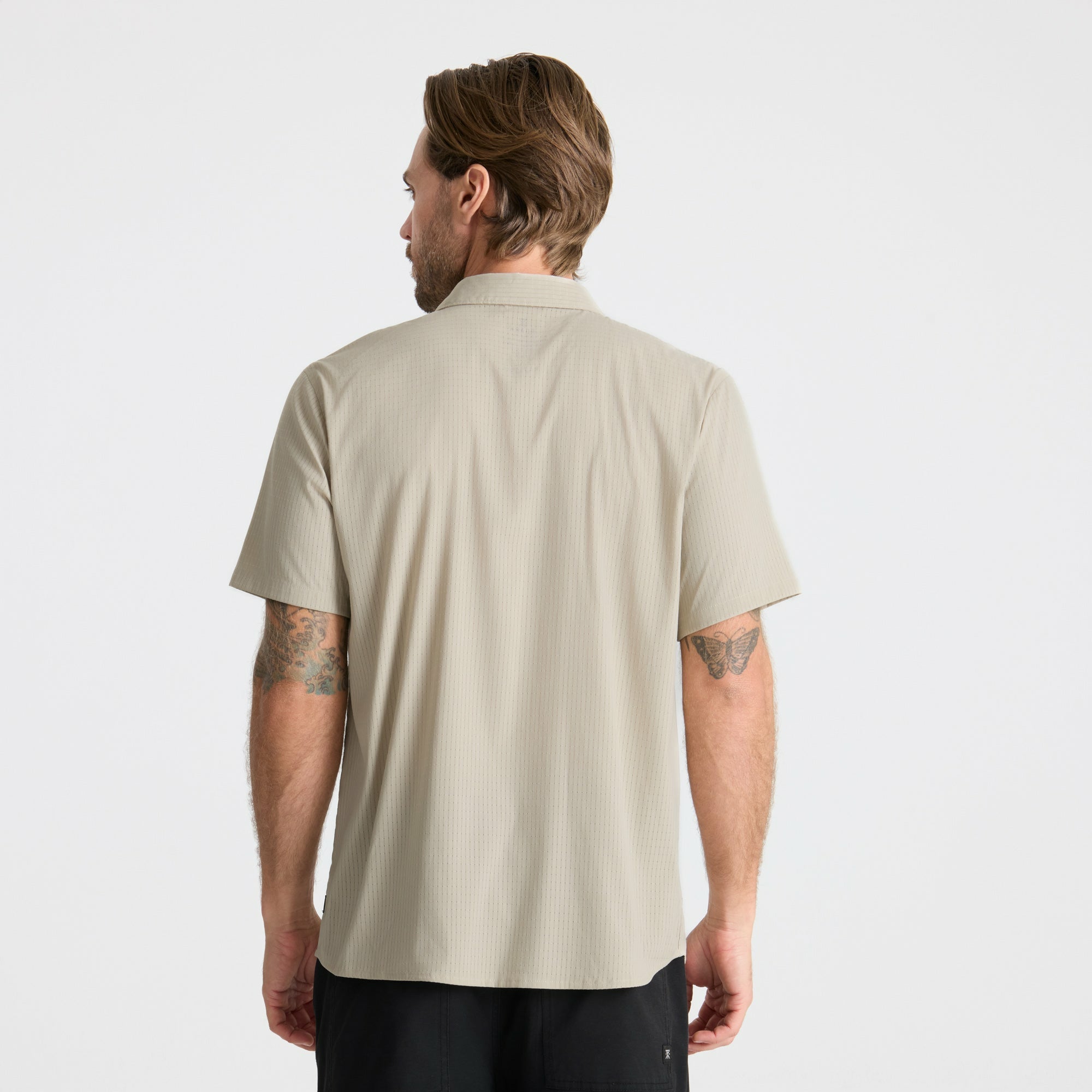 Bless Up Breathable Stretch Shirt in Fossil