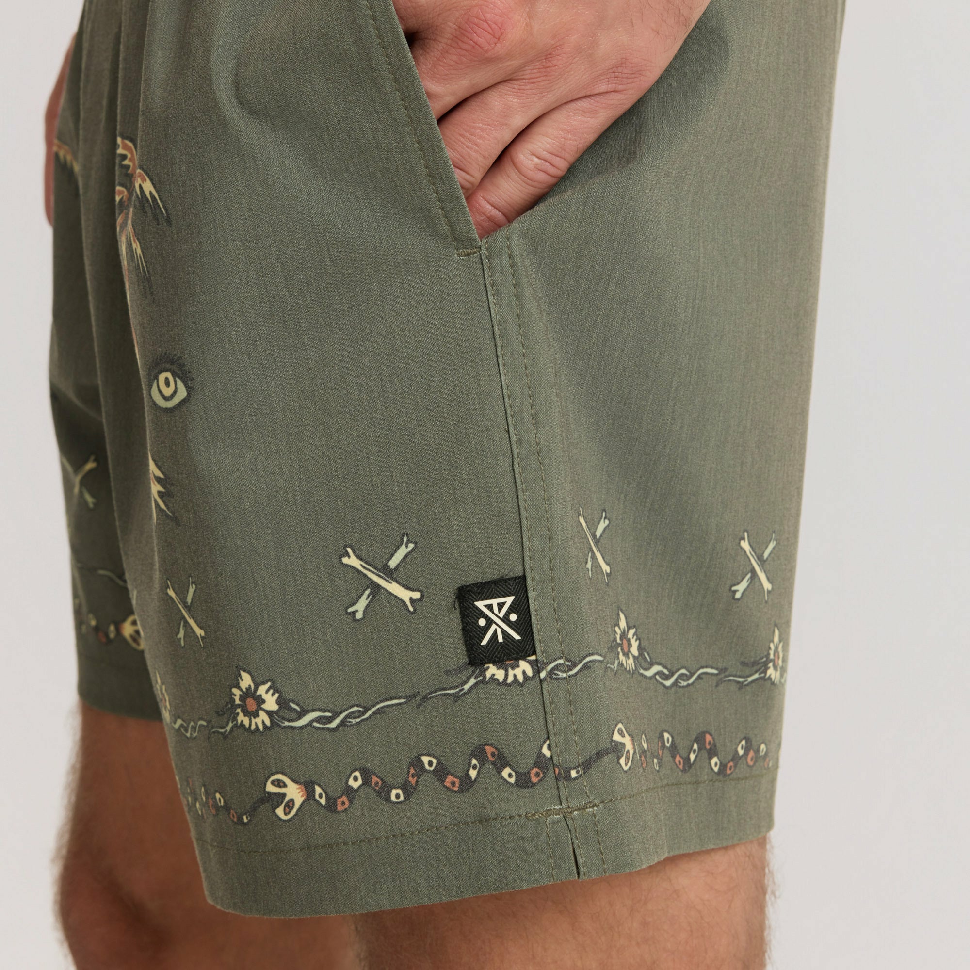 Shorey Boardshorts in Military