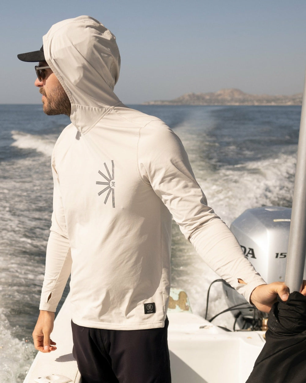 Venture UPF Hoodie in Off White
