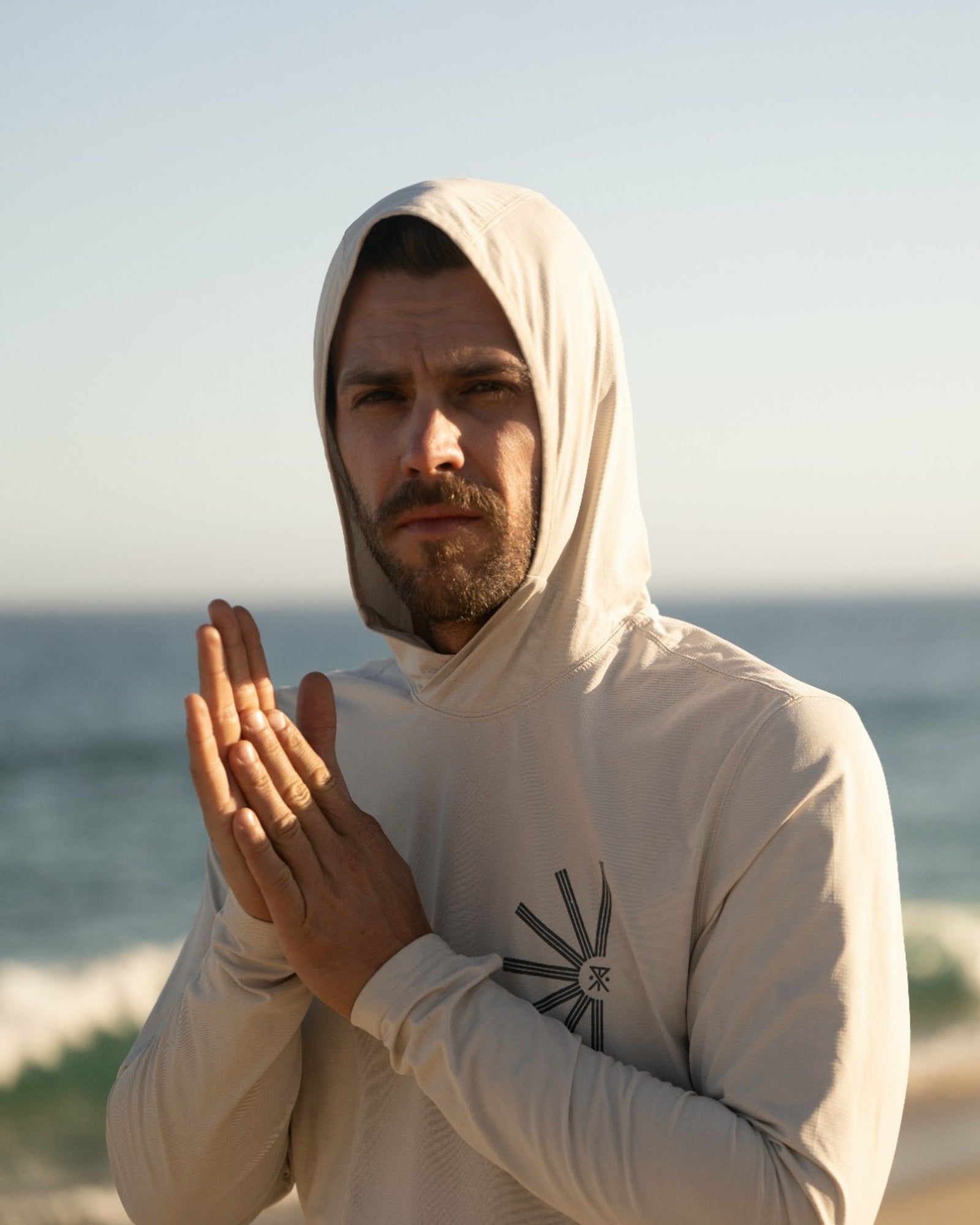 Venture UPF Hoodie in Off White