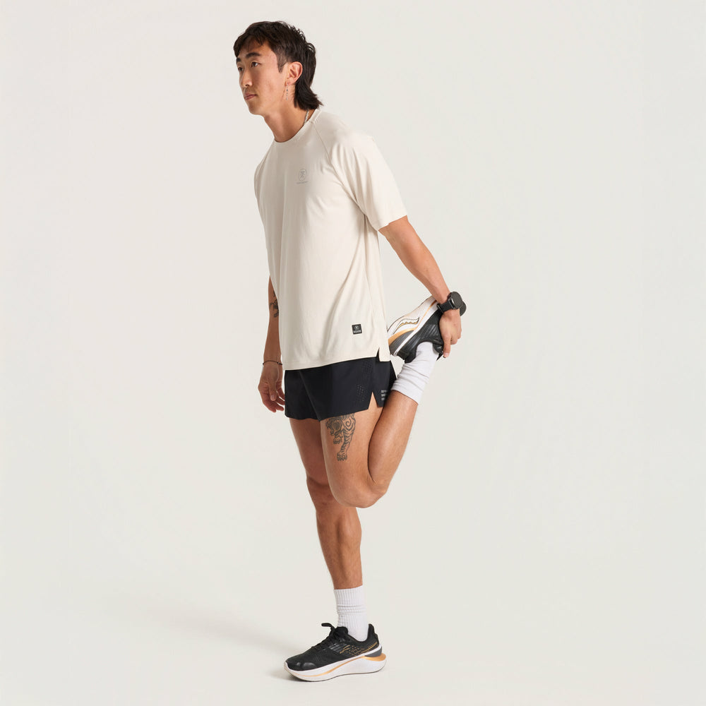 Alta Elite Trail Short Sleeve Tee in Moonstone
