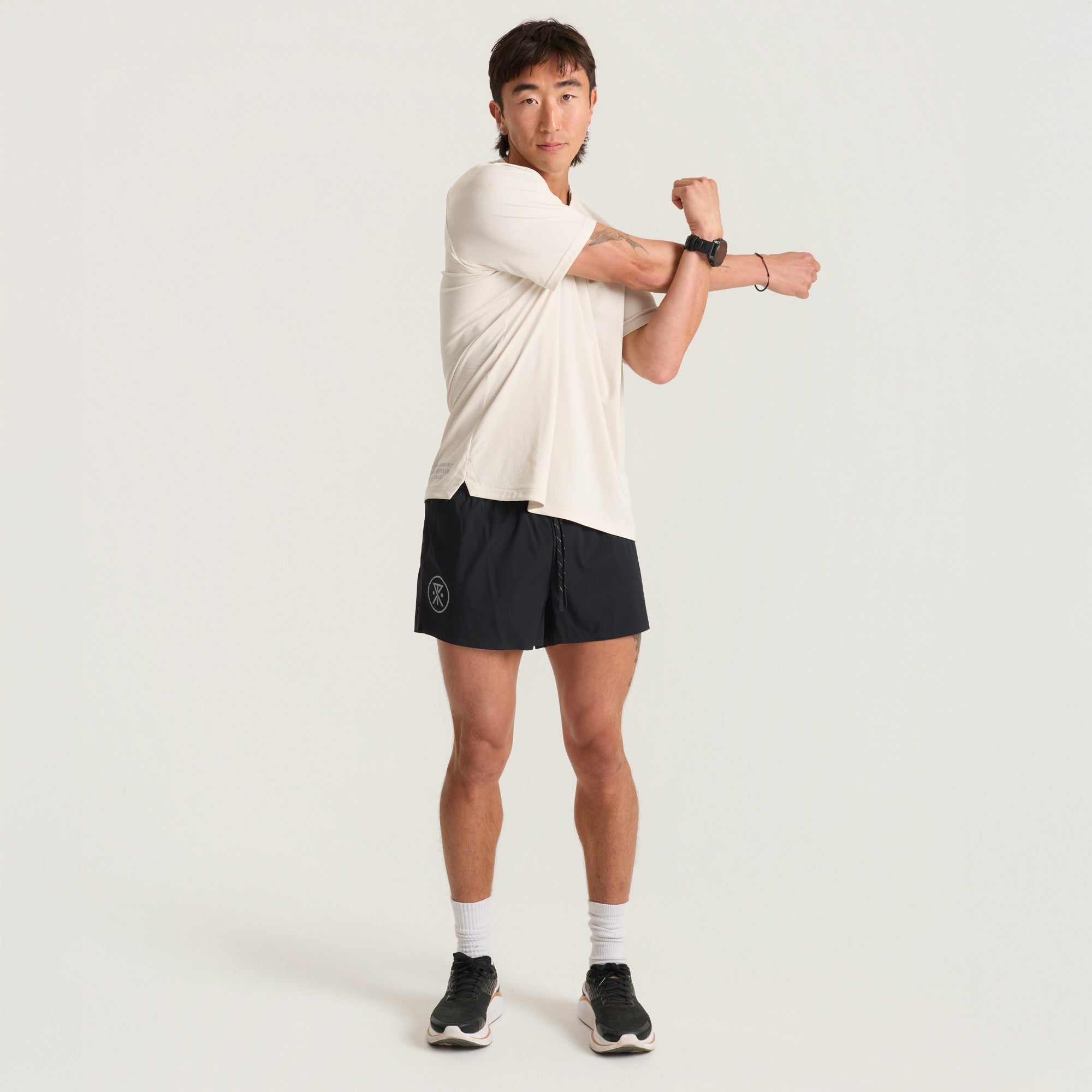 Alta Elite Trail Short Sleeve Tee in Moonstone