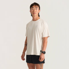 Alta Elite Trail Short Sleeve Tee in Moonstone