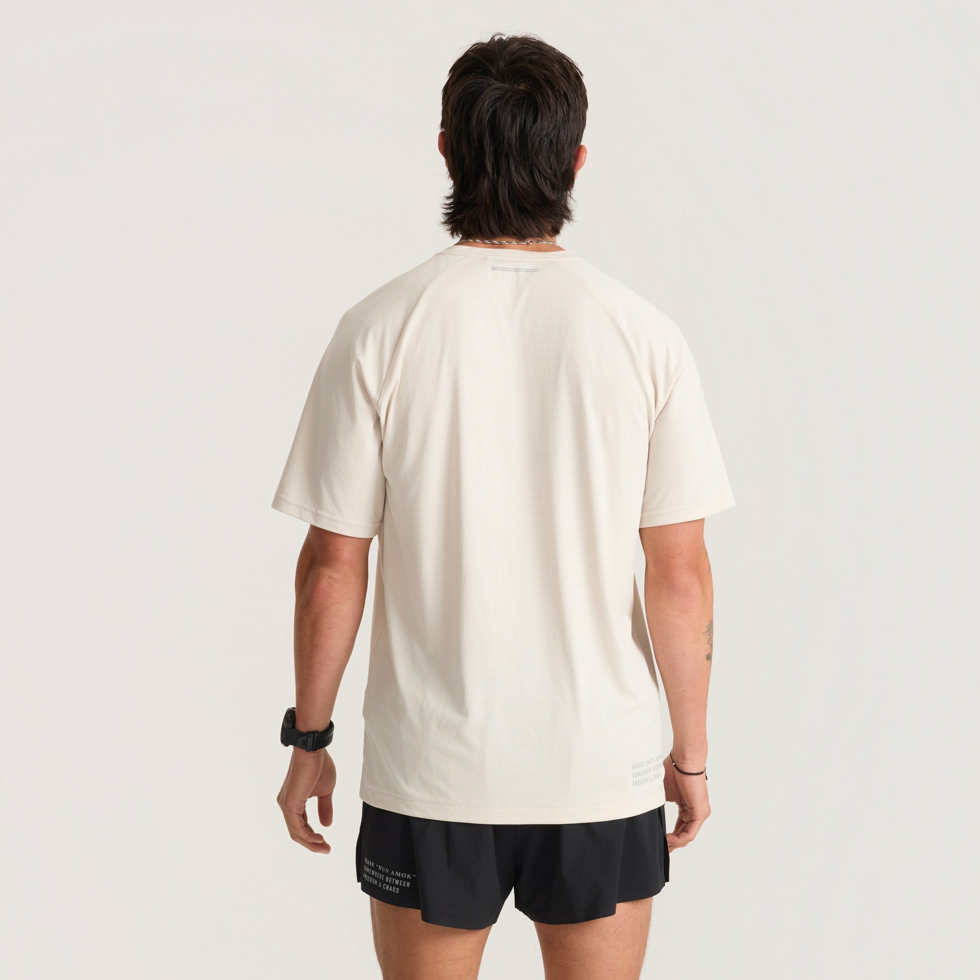 Alta Elite Trail Short Sleeve Tee in Moonstone