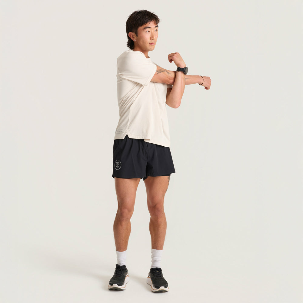 Alta Elite Trail Short Sleeve Tee in Moonstone