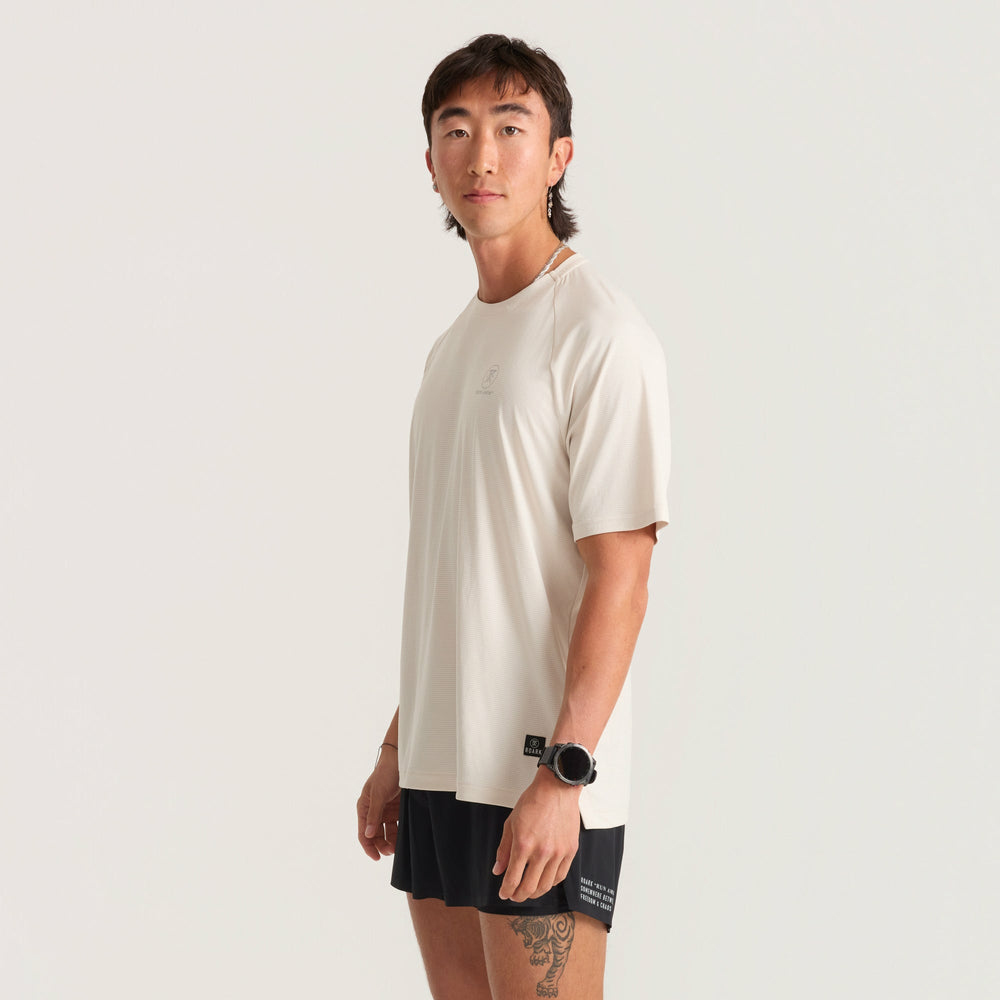 Alta Elite Trail Short Sleeve Tee in Moonstone