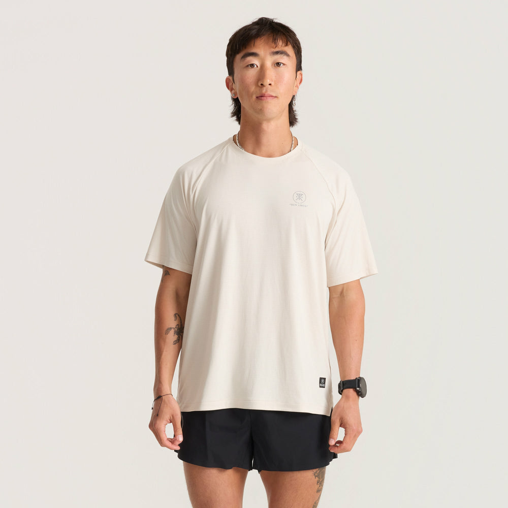 Alta Elite Trail Short Sleeve Tee in Moonstone