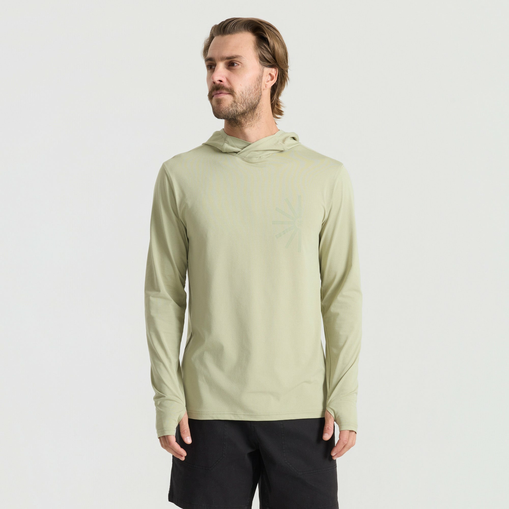 Venture UPF Hoodie in Sage