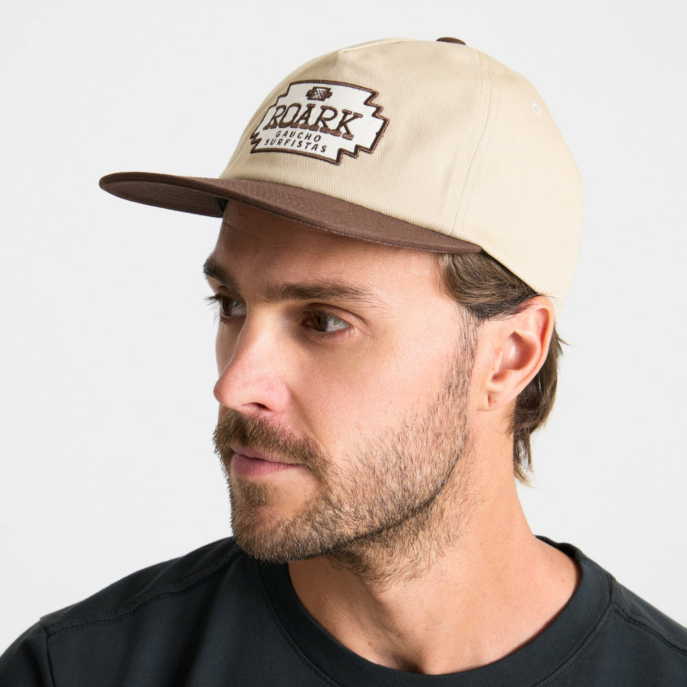 Venture Strapback Hat in Fossil