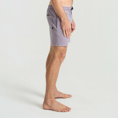 Shorey Boardshorts in Washed Dusty Lilac