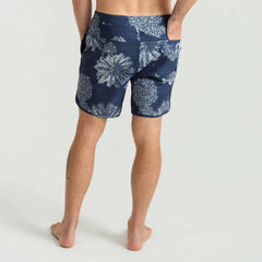 Chiller Scallop Boardshorts in Navy