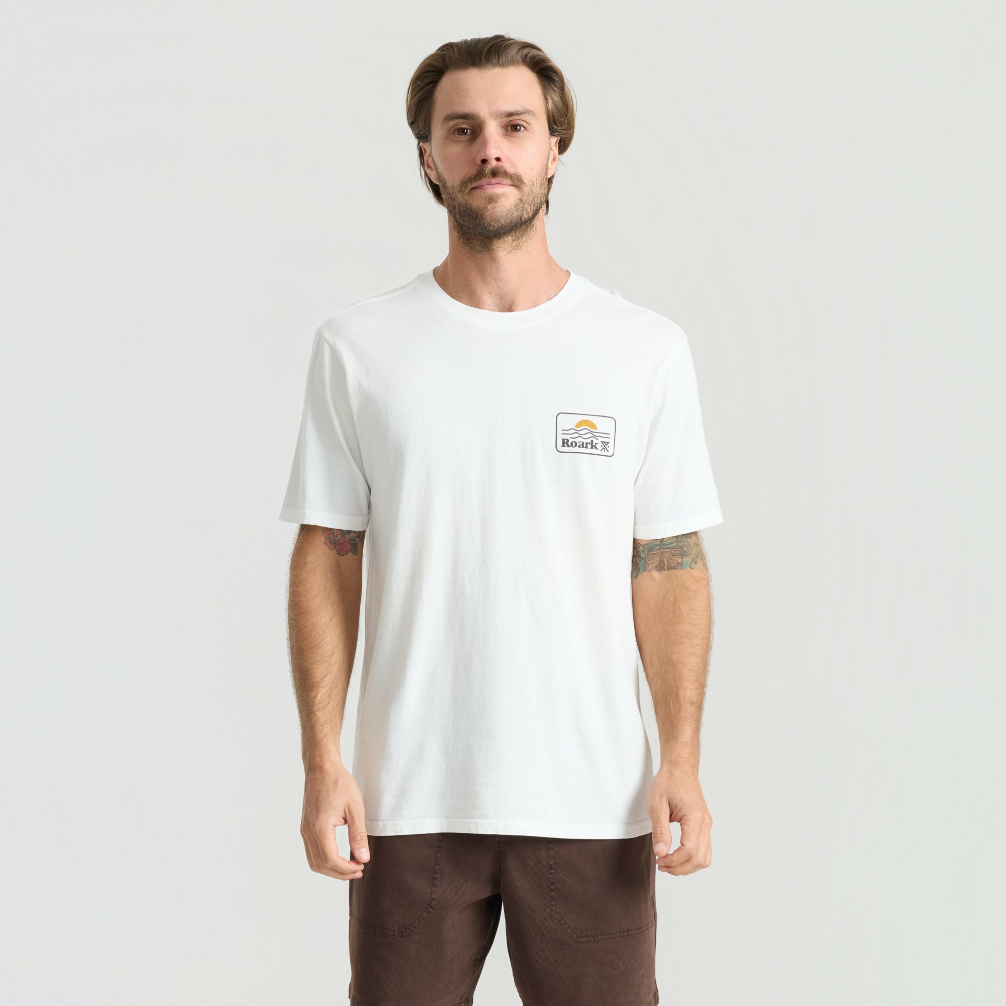 Earth & Sea Premium Tee in Off White