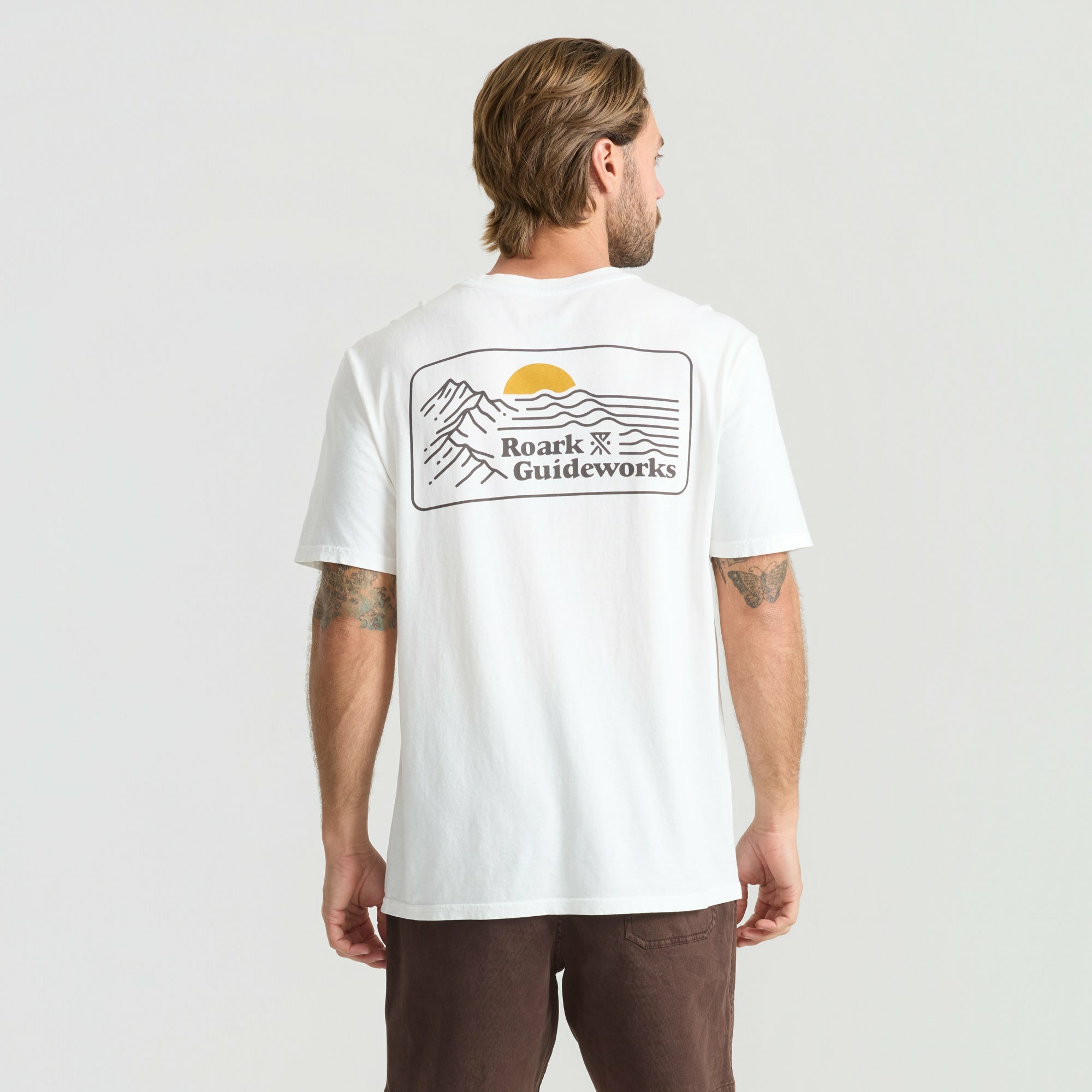 Earth & Sea Premium Tee in Off White