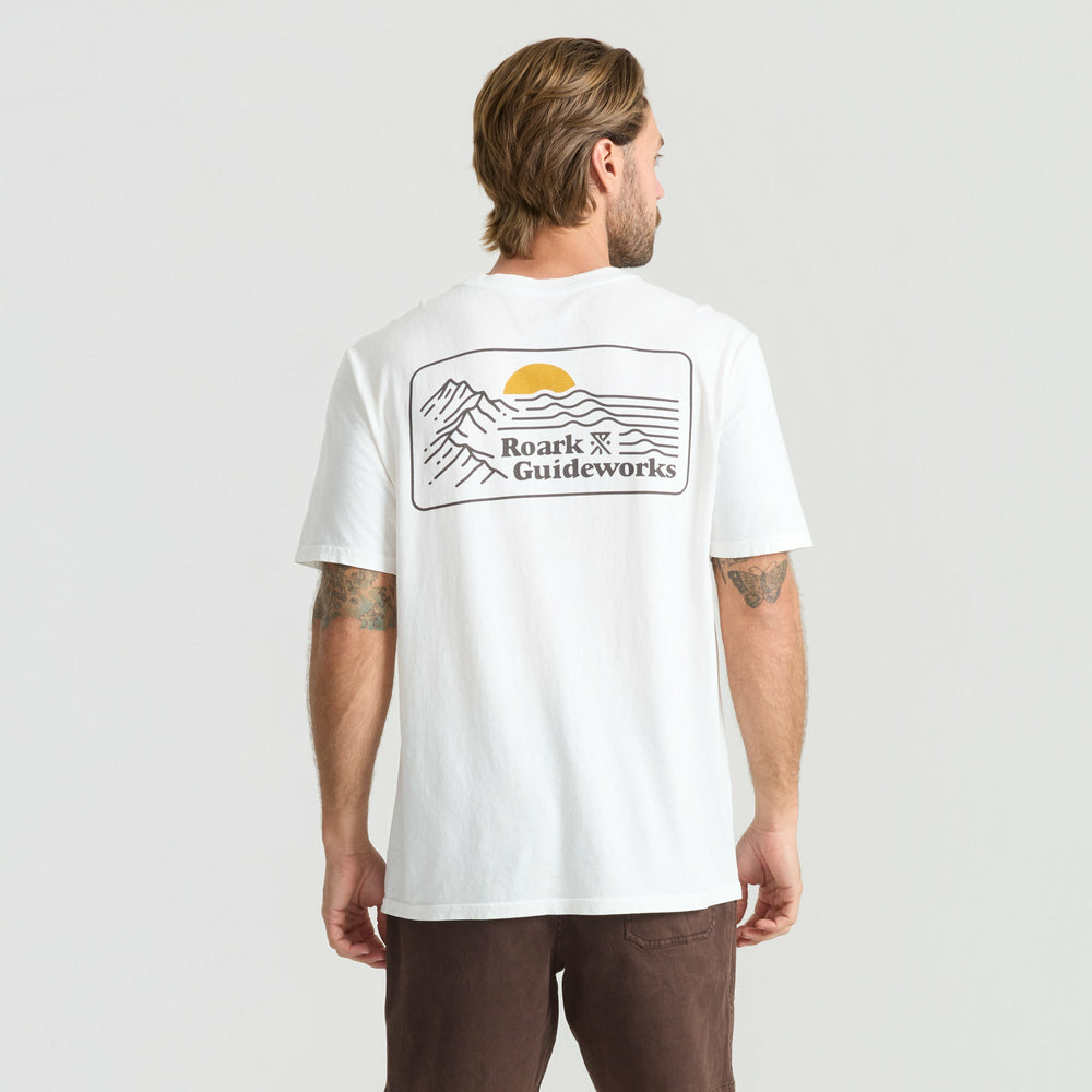 Earth & Sea Premium Tee in Off White