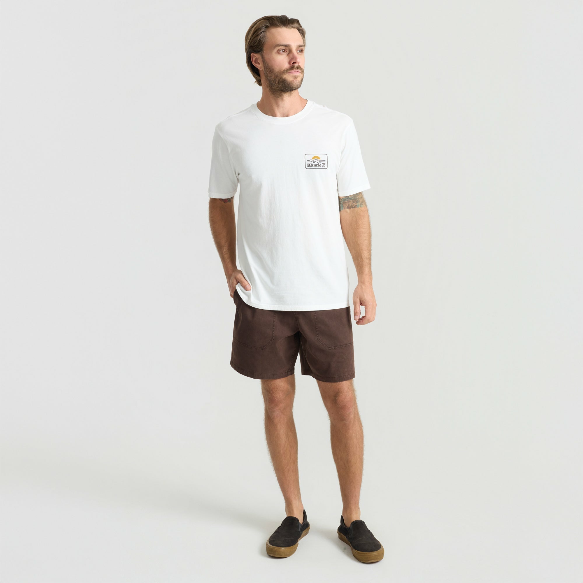 Earth & Sea Premium Tee in Off White
