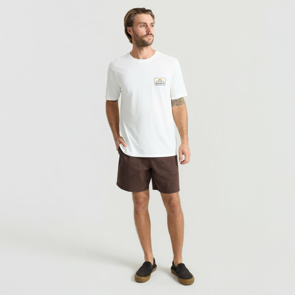 Earth & Sea Premium Tee in Off White