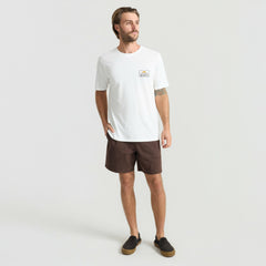 Earth & Sea Premium Tee in Off White
