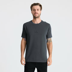 Safecamp Embroidery Premium Tee in Charcoal