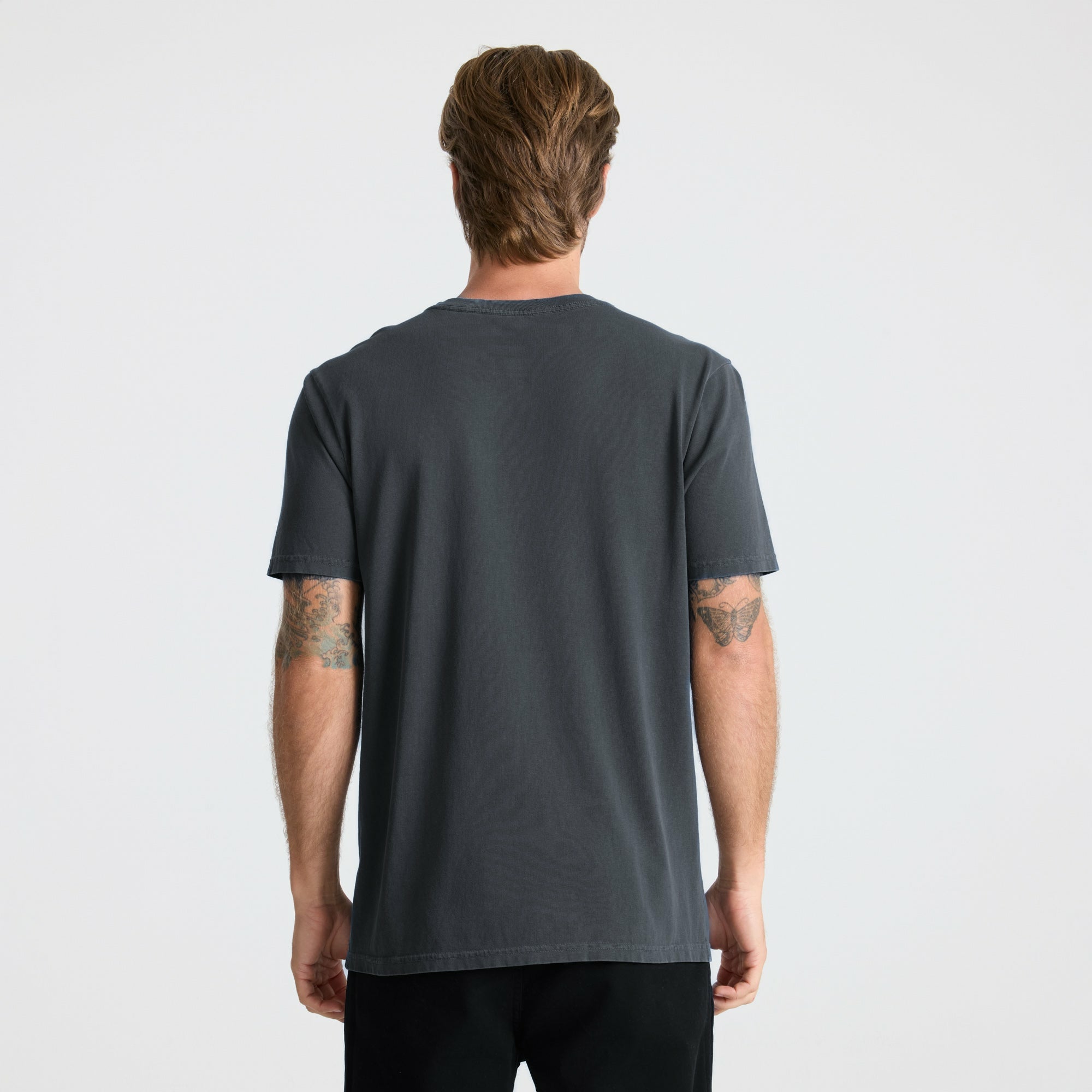 Safecamp Embroidery Premium Tee in Charcoal