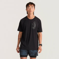 Mathis Active Short Sleeve Tee in Bod Black
