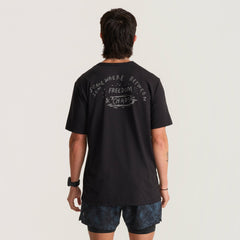 Mathis Active Short Sleeve Tee in Bod Black
