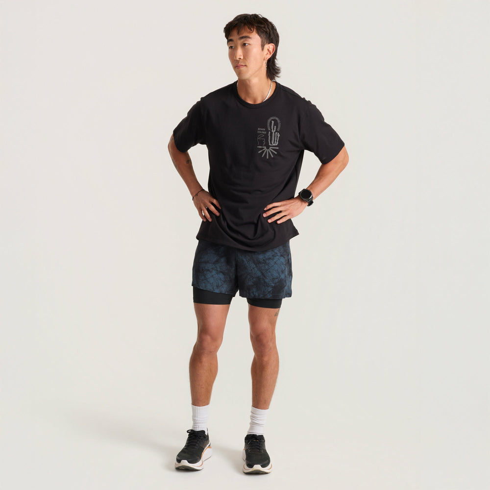 Mathis Active Short Sleeve Tee in Bod Black