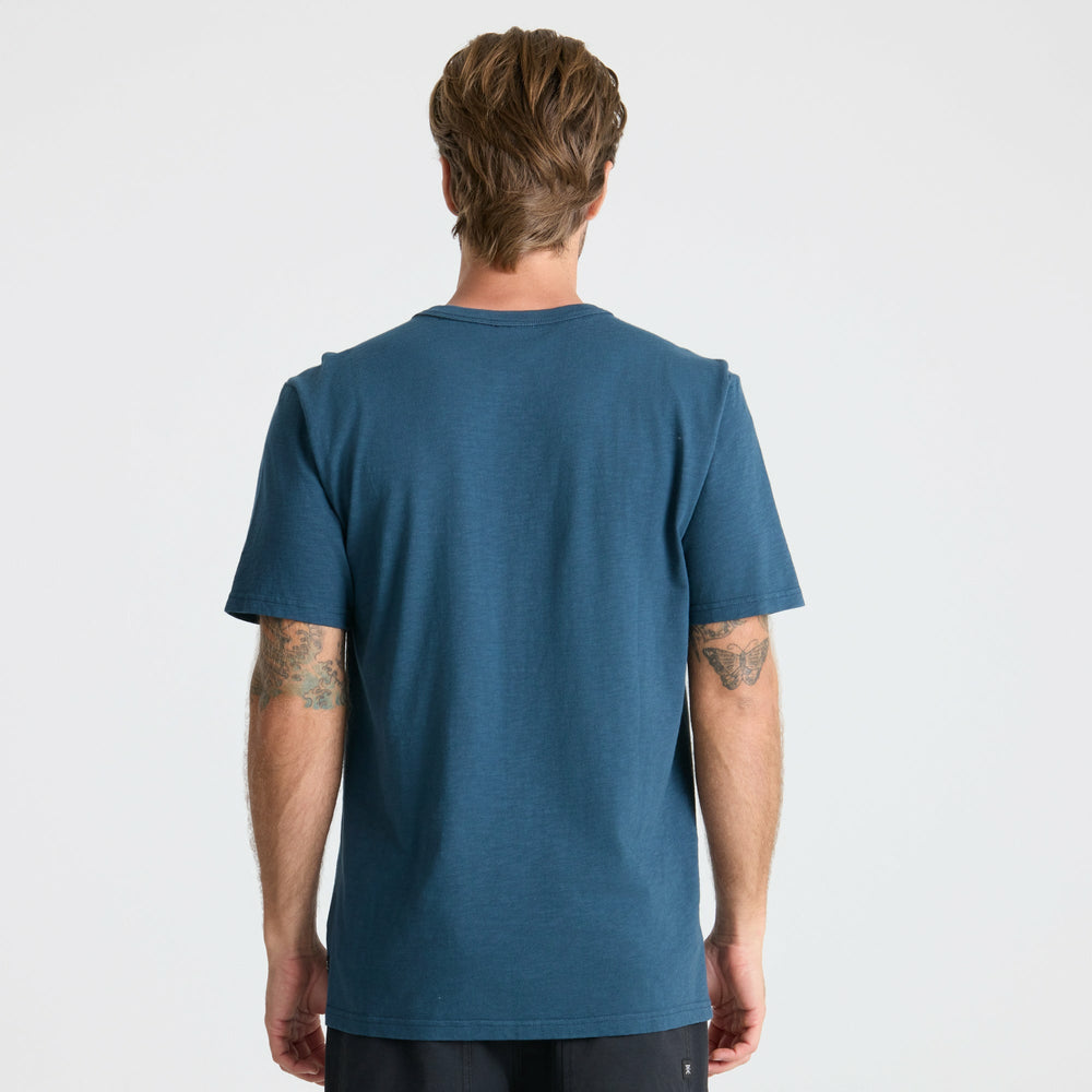 Well Worn Organic Short Sleeve Tee in Navy