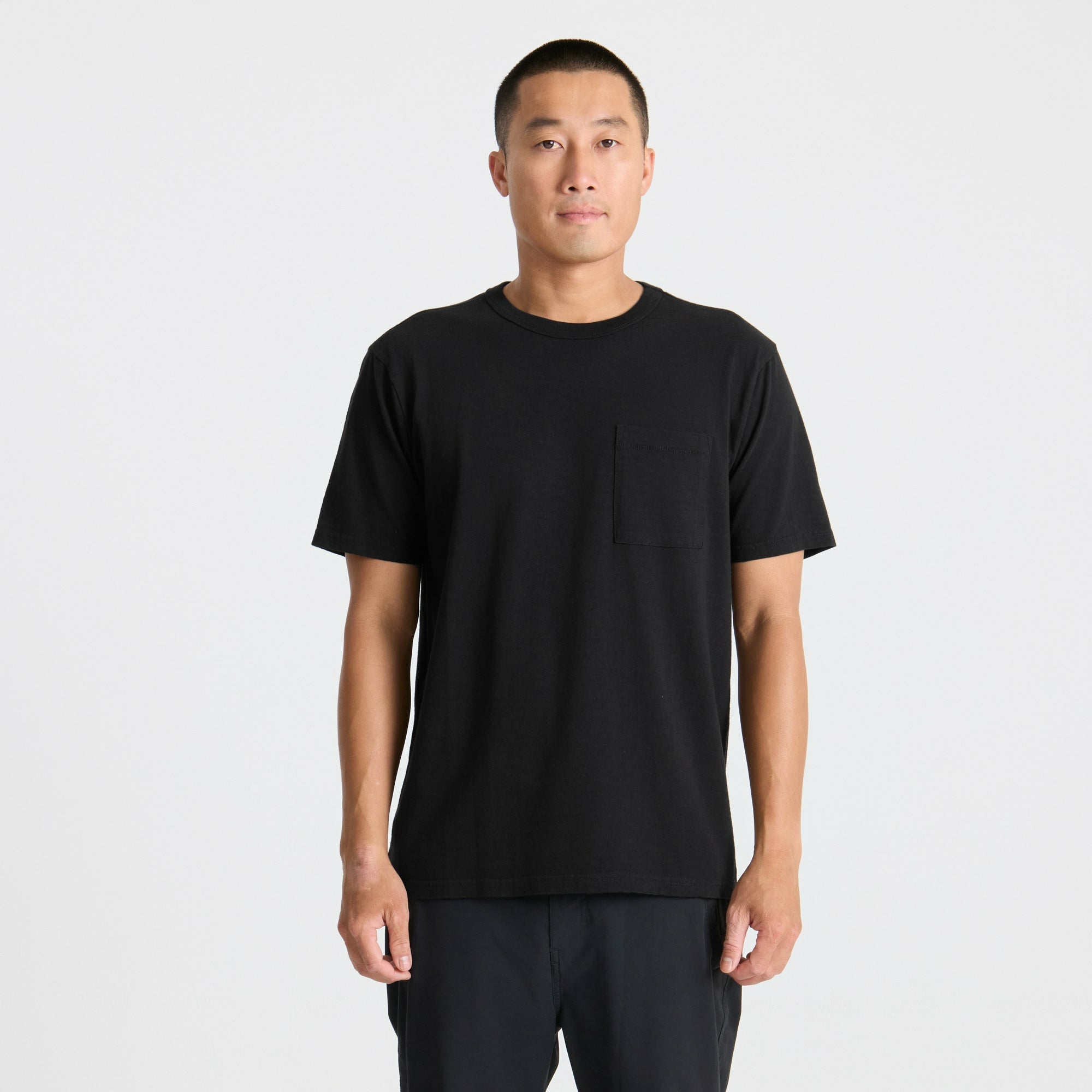 Well Worn Organic Short Sleeve Tee in Black