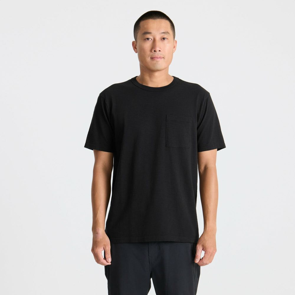 Well Worn Organic Short Sleeve Tee in Black