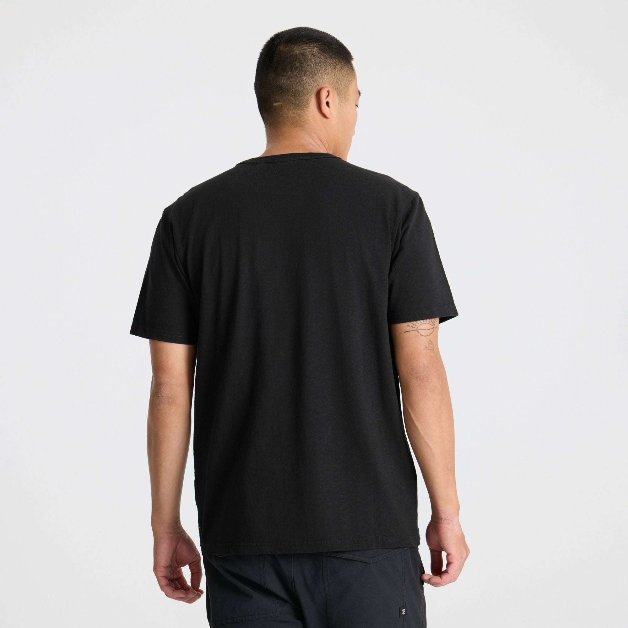 Well Worn Organic Short Sleeve Tee in Black