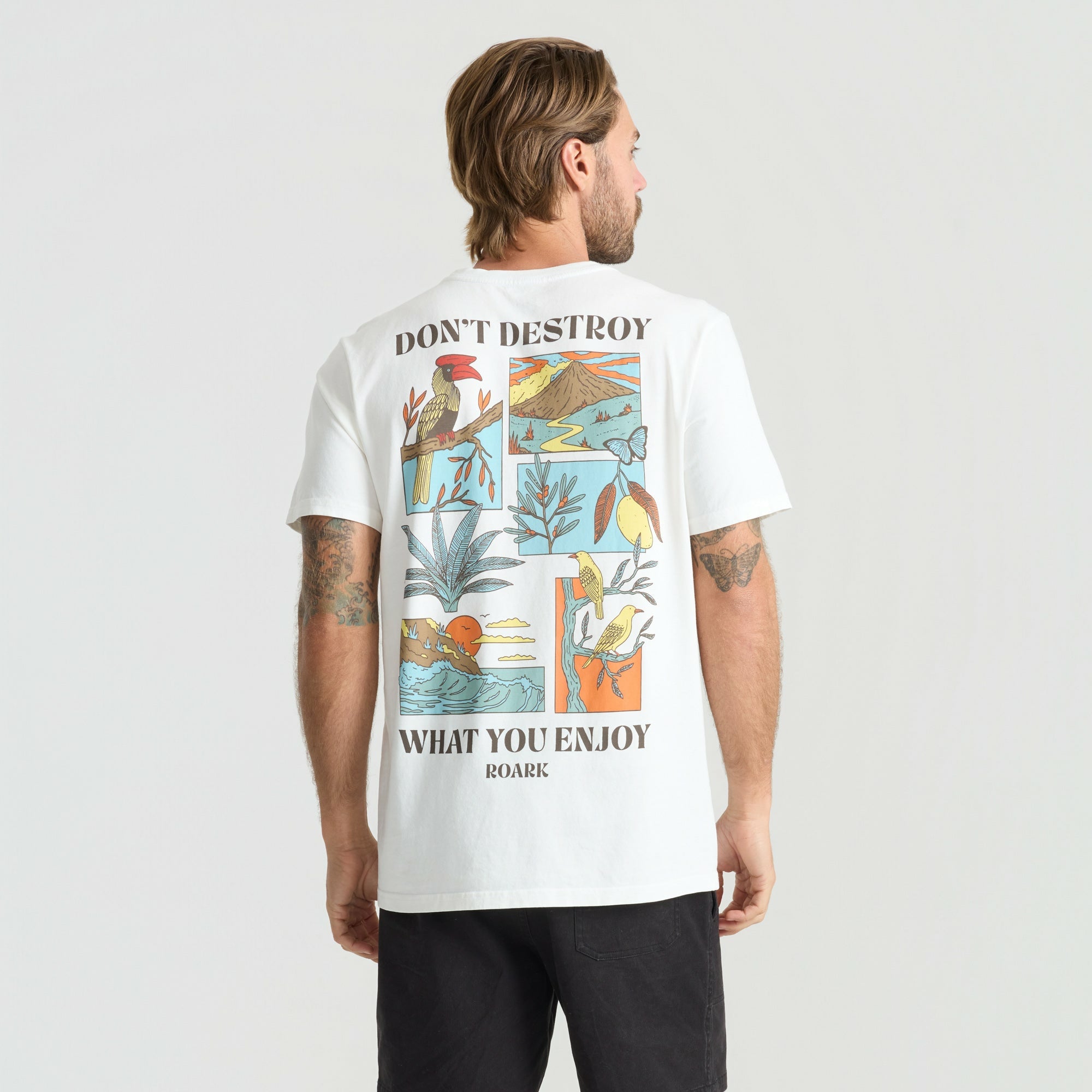 Enjoy Premium Tee in Off White