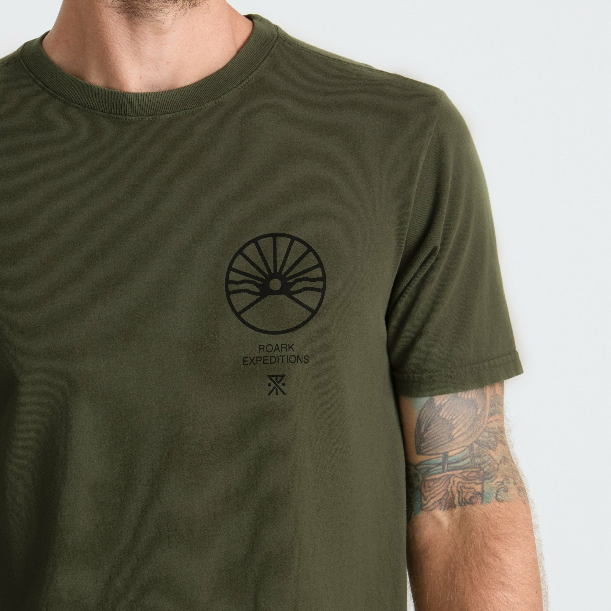 Roark Expeditions Premium Tee in Military
