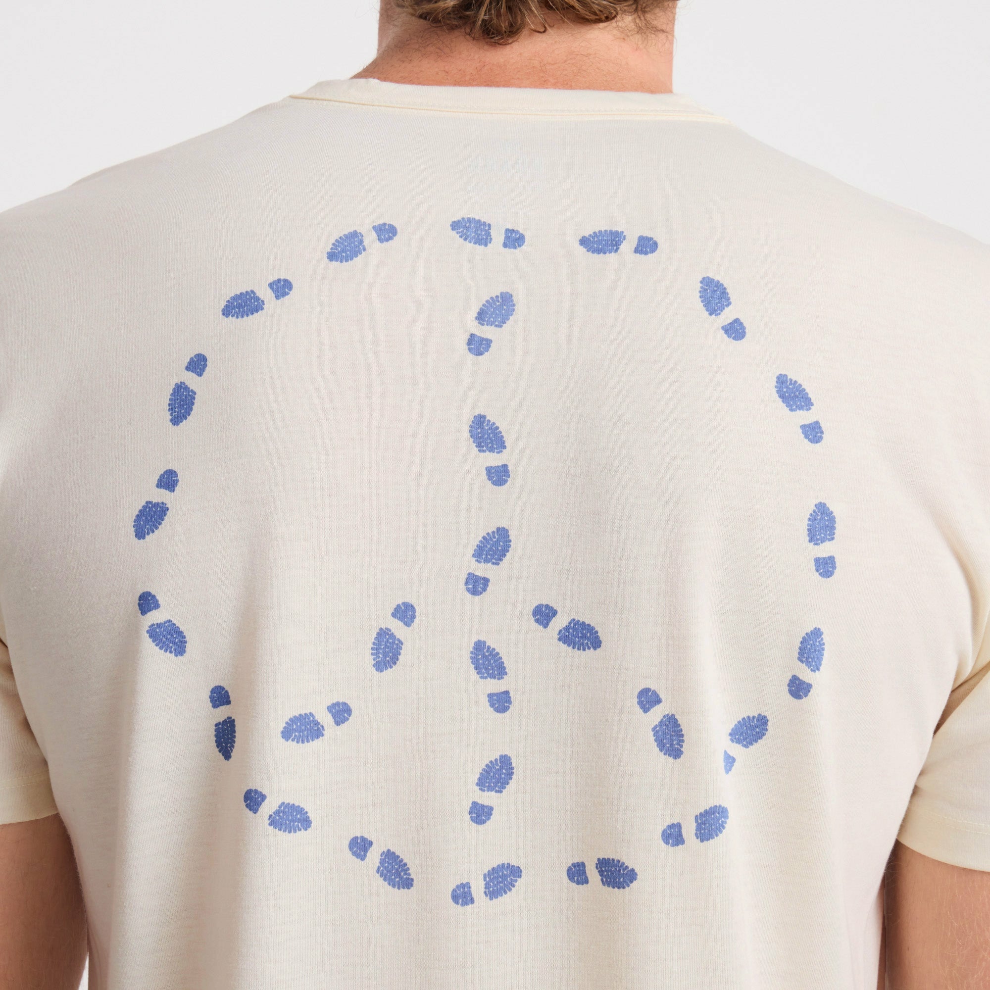 Mathis Active Short Sleeve Tee in Unbleached
