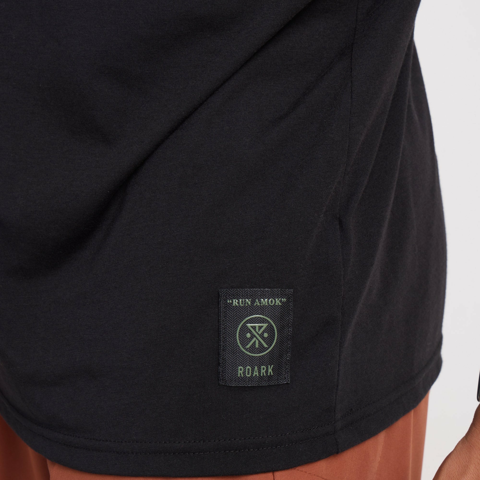 Mathis Active Short Sleeve Tee in Black
