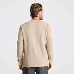 Well Worn Thermal Long Sleeve Tee in Fossil