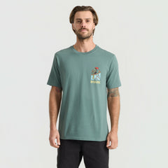 Enjoy Premium Tee in Slate Green