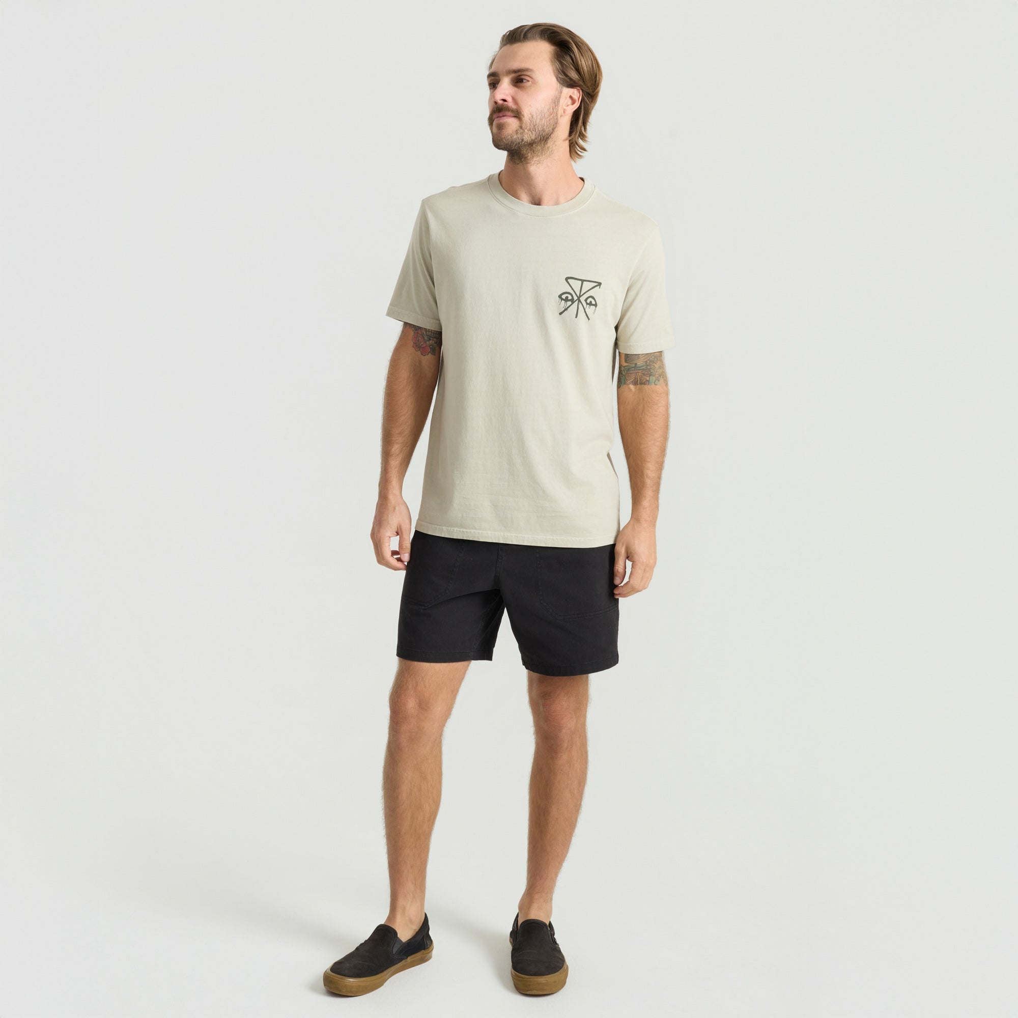 Safecamp Premium Tee in Fossil