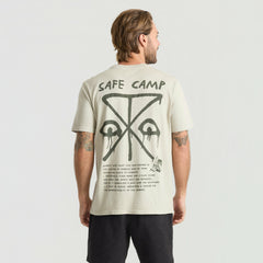 Safecamp Premium Tee in Fossil
