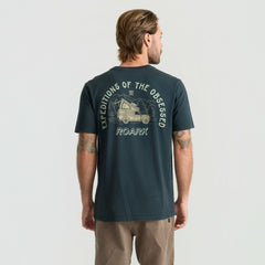 Camper Premium Tee in Washed Black