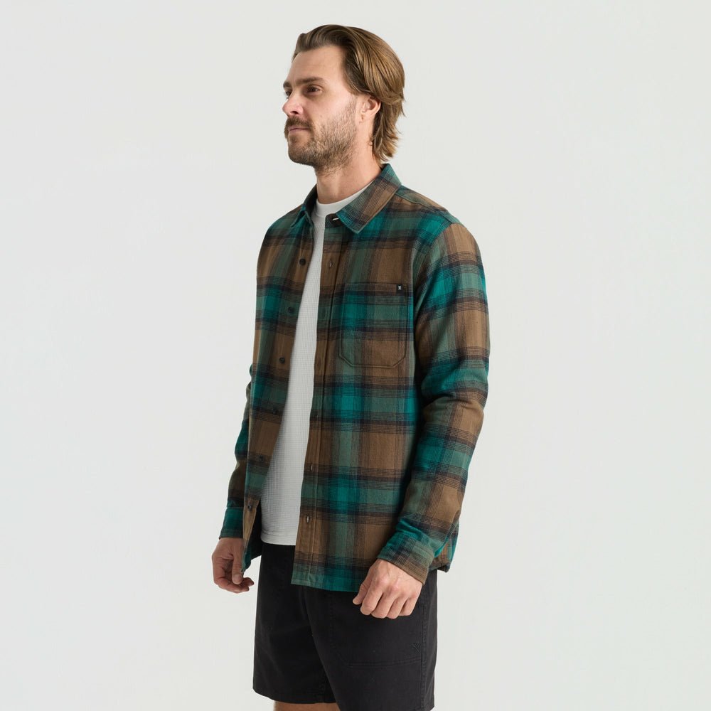 Crossroads Organic Cotton Flannel in Mushroom
