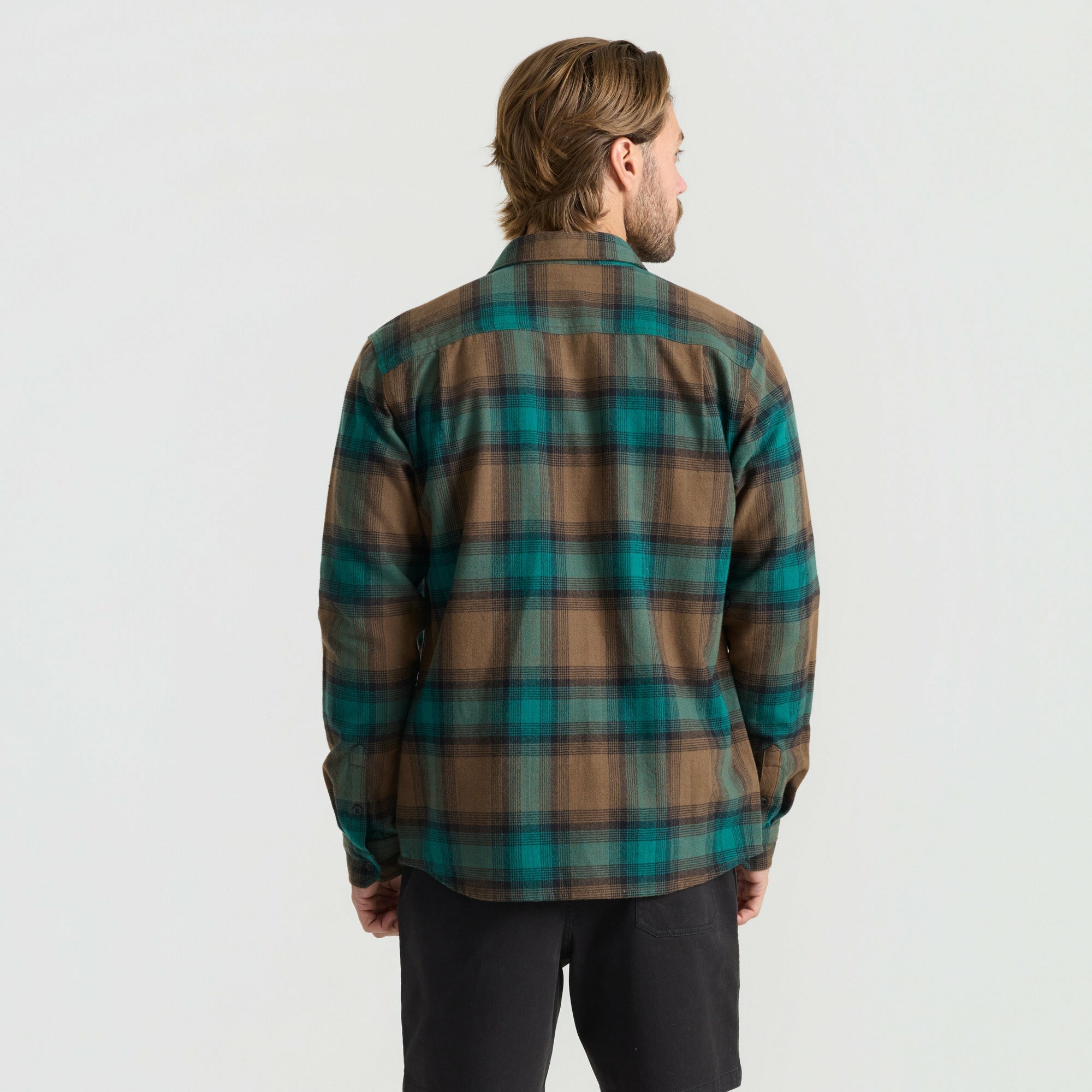 Crossroads Organic Cotton Flannel in Mushroom