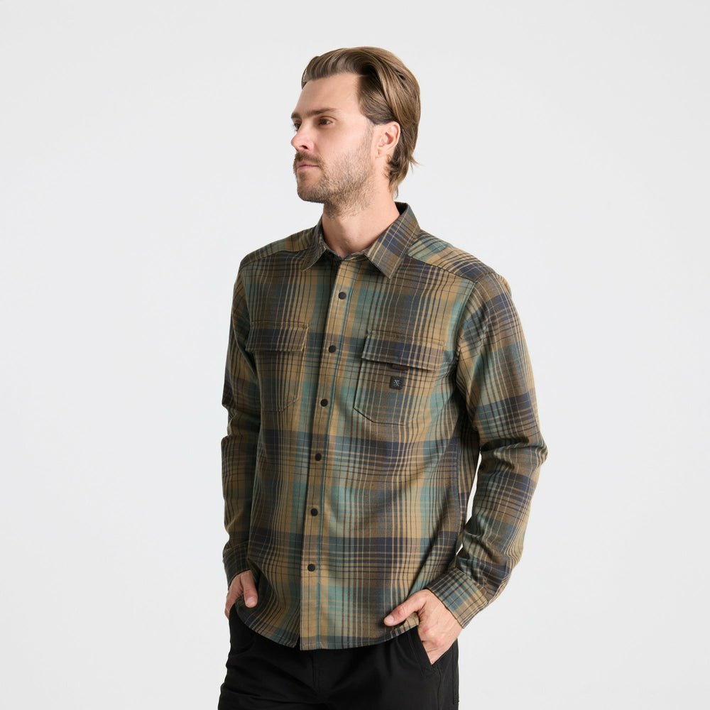 Diablo Flannel in Khaki
