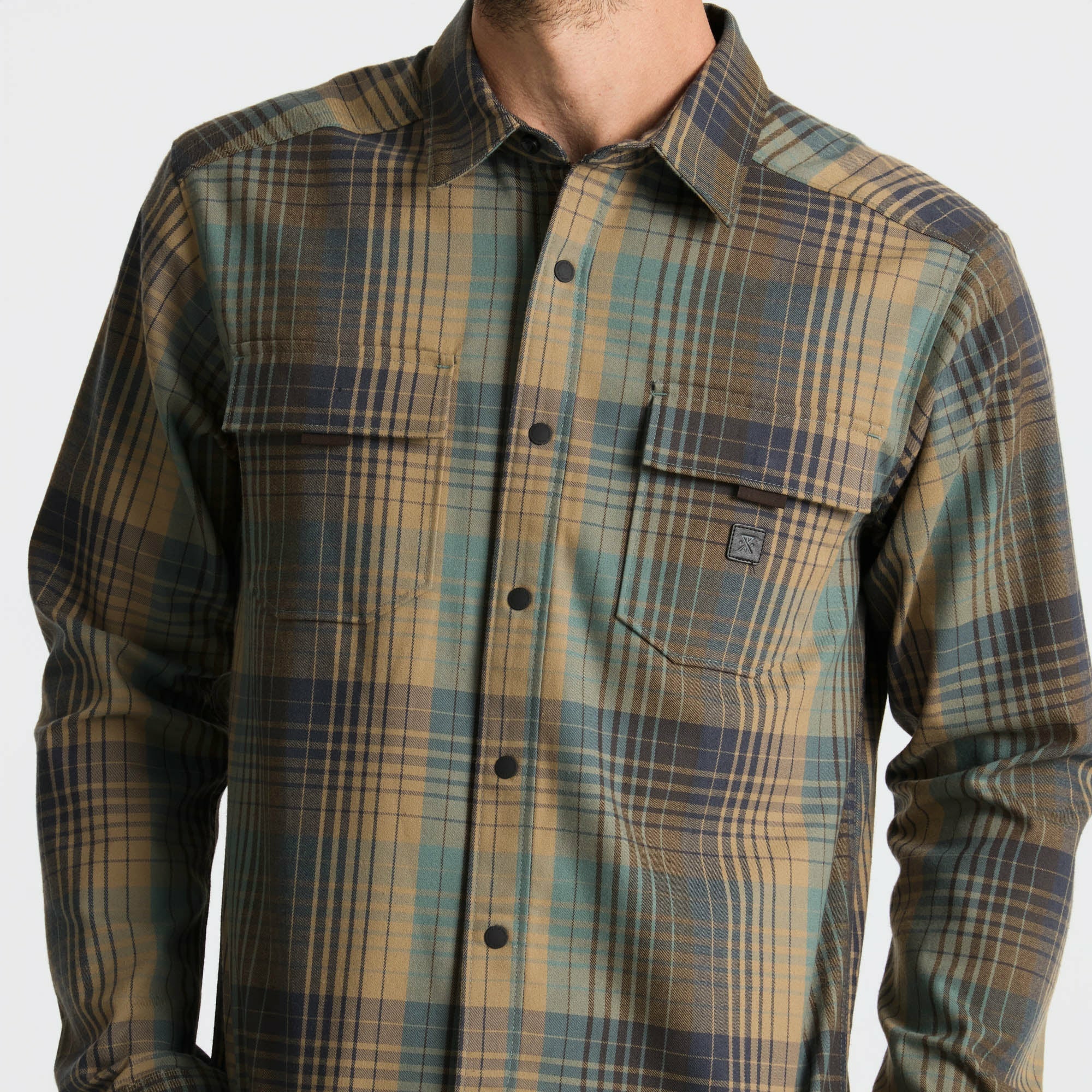 Diablo Flannel in Khaki