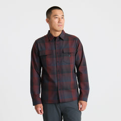 Diablo Flannel in Sangria