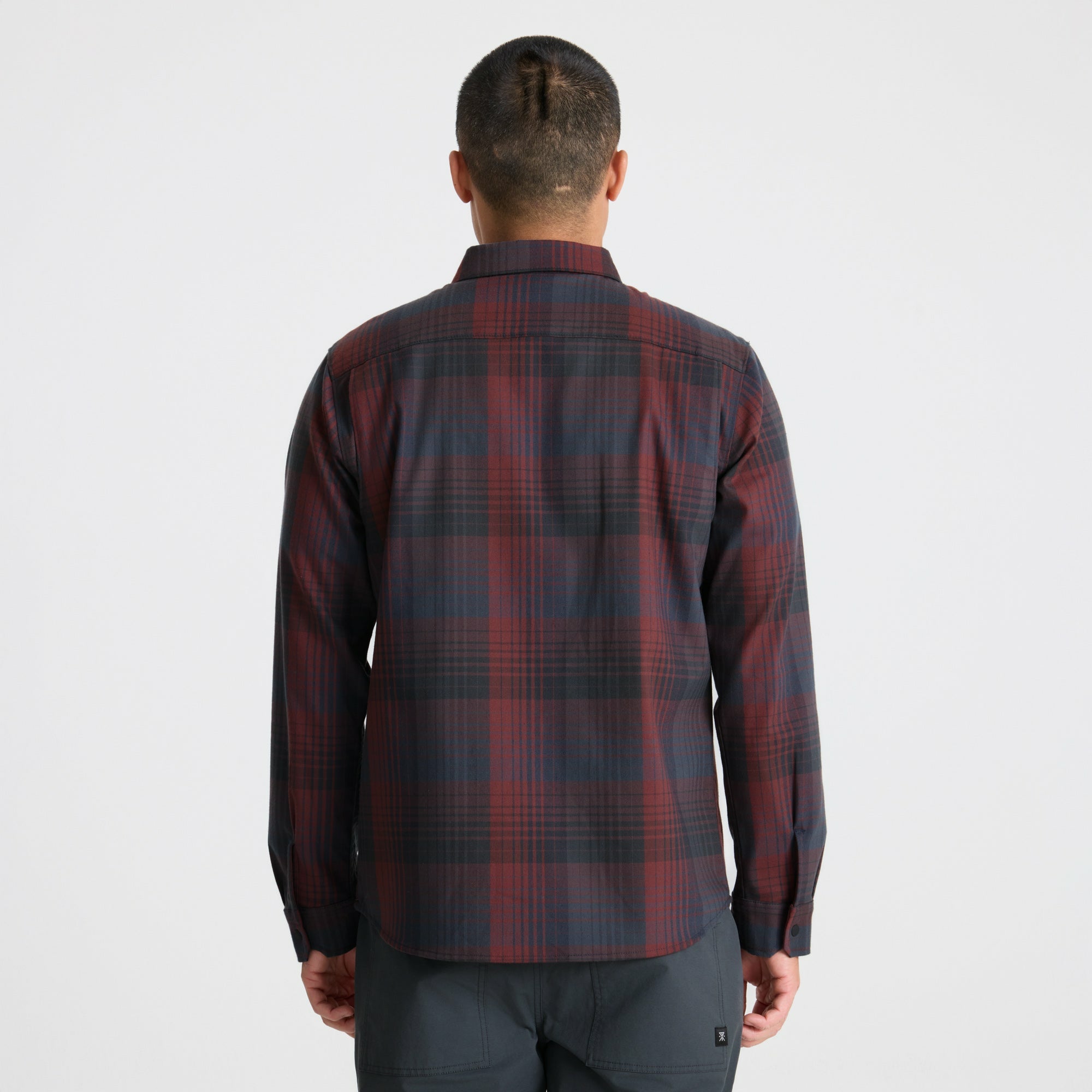 Diablo Flannel in Sangria