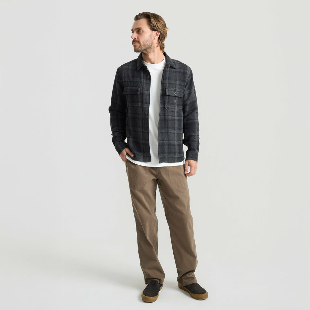 Nordsman Flannel in Black Heather