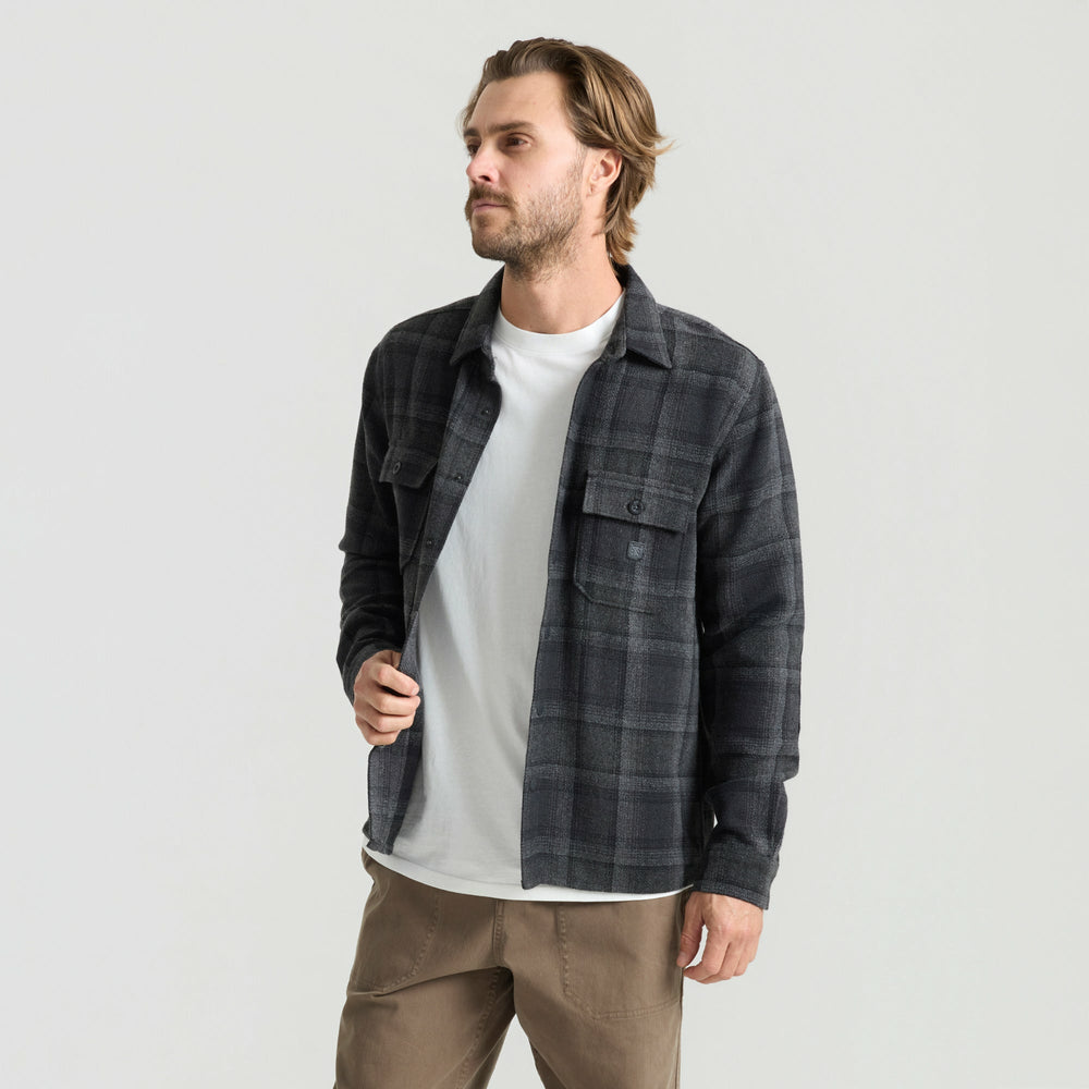 Nordsman Flannel in Black Heather